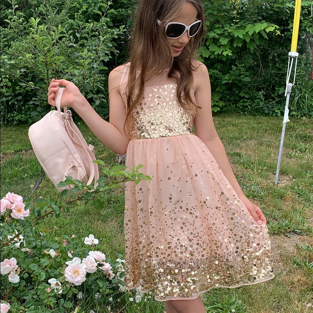 Pink dress